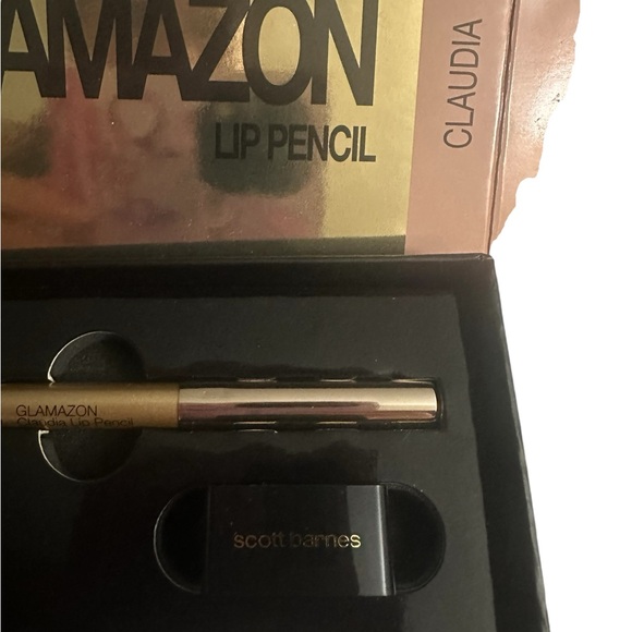 Scott Barnes Glamazon Lip Pencil Shade Claudia With Sharpener NIB - Picture 3 of 6